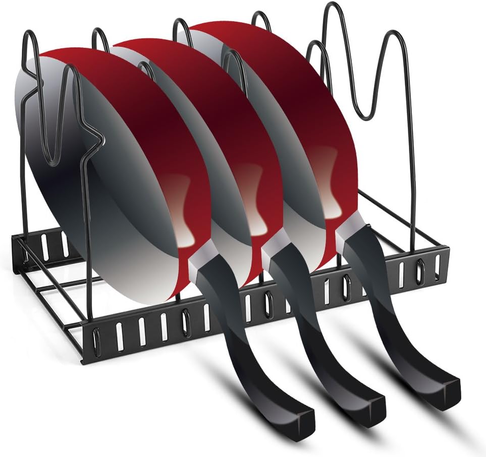 lazar.com.pl Topfdeckelhalter Pfannen- und Topf-Organizer Topforganizer