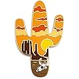 Pinsanity Desert Cactus Sunset Enamel Lapel Pin