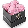 Impouo Flowers for Delivery Prime - Roses in a Box - Fresh Flowers - Forever Rose - Birthday Gifts for Women - Preserved Roses, Gifts for Mom/Girlfriend/Wife/Grandma