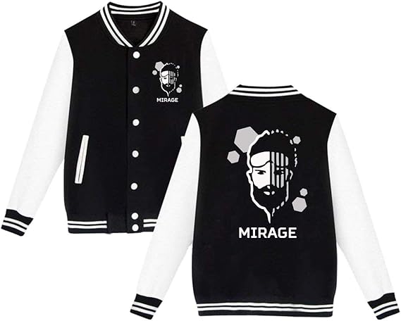 Amazon Co Jp Apex Legends Mirage ジャケット コート メンズ 野球服 レディース スポーツウェア 韓流 人気 カップル服 春秋冬 服 ファッション小物
