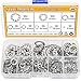 Sutemribor 420PCS 304 Stainless Steel Internal Tooth Star Lock Washers Assortment Set, 8 Sizes - M2 M3 M4 M5 M6 M8 M10 M12