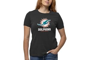 Team Fan Apparel Women's NFL Ultimate Fan Logo Short Sleeve T-Shirt - 100% Cotton - Officially Licensed - Tagless Tee