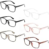 MIGSIR Blue Light Blocking Glasses for Computer Gaming, Fashion Fake Helps Reduce Screen Fatigue Eyeglasses for Women Men