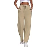 goodmansam Women's Straight Leg Sweatpants High Waist Baggy Sweat Pants Casual Workout Lounge Pants with Pockets