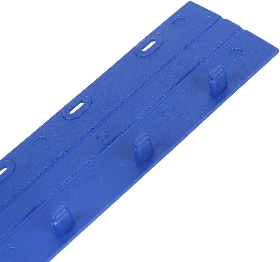 100pcs 5mm Blue Binding Strip Bars Slide A4 File Document Report Binding Strip Binding Consumables(5mm) : Office Products