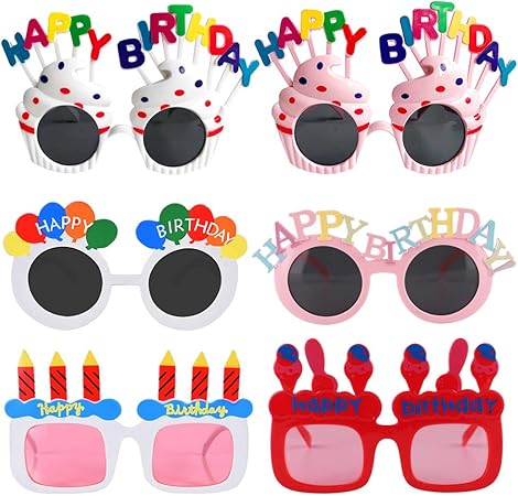 Amazon Co Jp ノベルティ バースデーグラス 誕生日写真小道具 面白いサングラス 誕生日パーティーの記念品 子供 大人用 6ペア おもちゃ Amazon Co Jp ノベルティ バースデーグラス 誕生日写真小道具 面白いサングラス 誕生日パーティーの記念品 子供 大人用 6ペア おもちゃ
