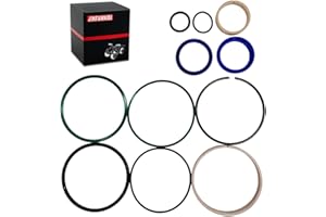 JINFANNIBI 4.0"Bore x 1.75" Rod Cylinder Hydraulic Log Splitter Cylinder Rebuild Seal Kit