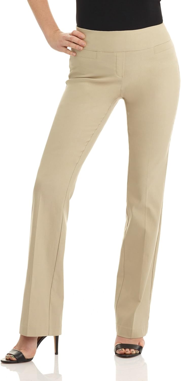 Rekucci Women's Ease into Comfort Boot Cut Pant at  Women’s Clothing store