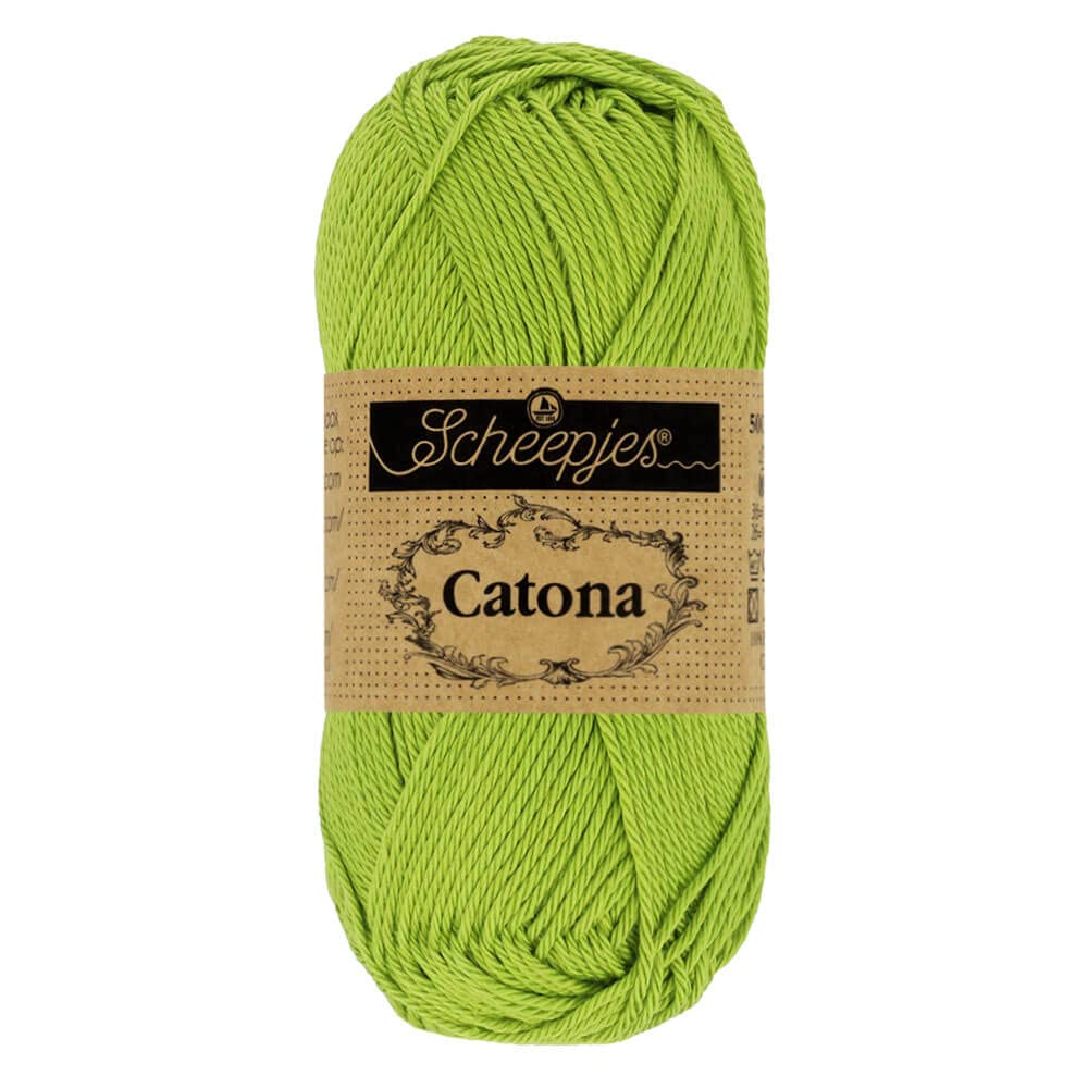 Scheepjes - Scheepjes Catona 205 Kiwi Yarn - 10x50g — image 1