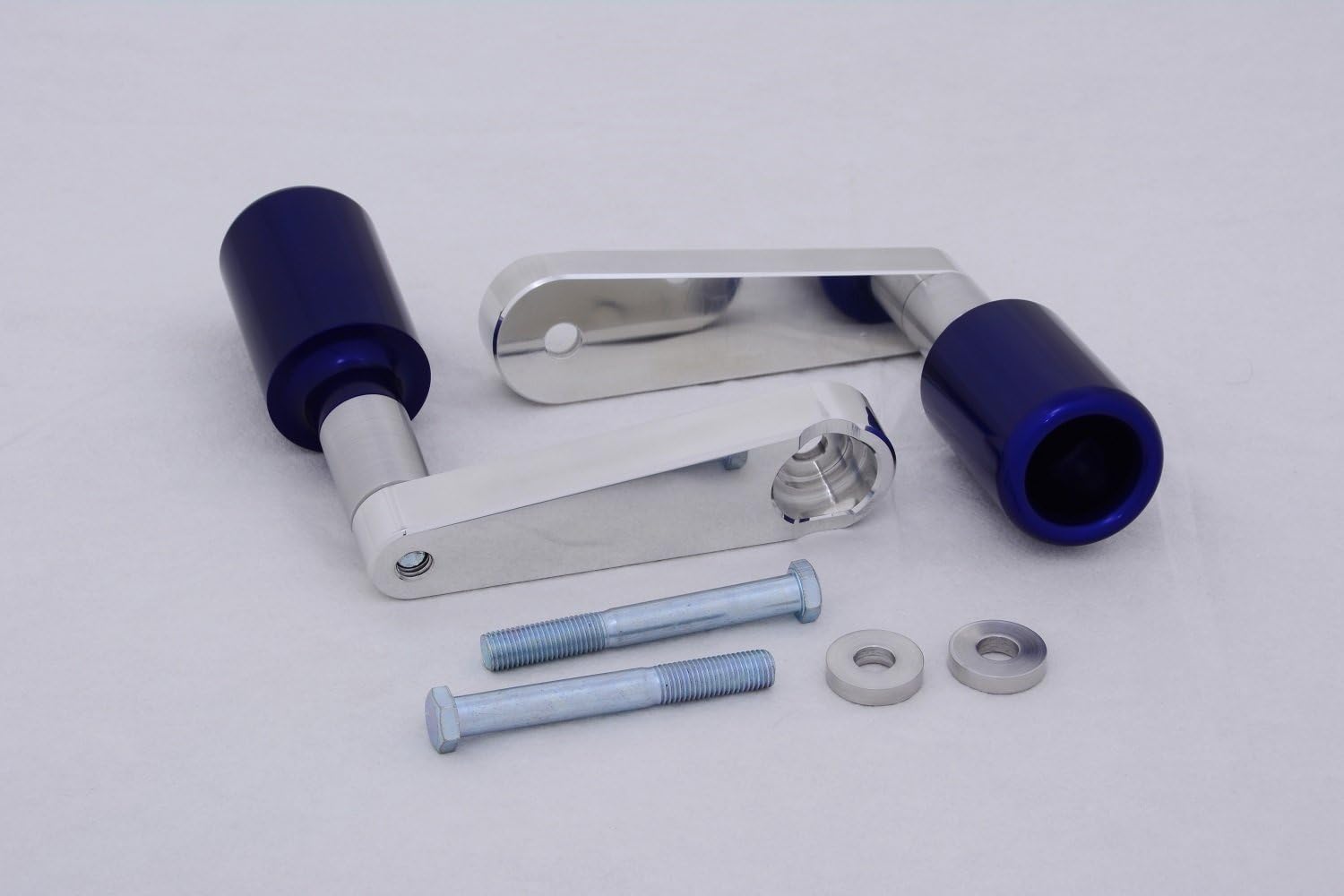 HONDA CBR 250 R 2011-2014 - FRAME SLIDERS NO CUT - BLUE FSMA09