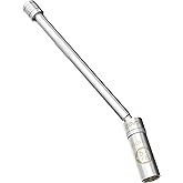 LEXIVON 5/8" Swivel Magnetic Spark Plug Socket, 3/8" Drive x 10" Total Length | Enhanced Magnetic Design with Thin Wall Socke