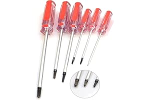 Abaigeal 6 Pcs Triangle Head Magnetic Screwdrivers Set (1.8/2.0/2.3/2.7/3.0/4.2mm) Y Shape Driver Tool Kit for Fixing Electro