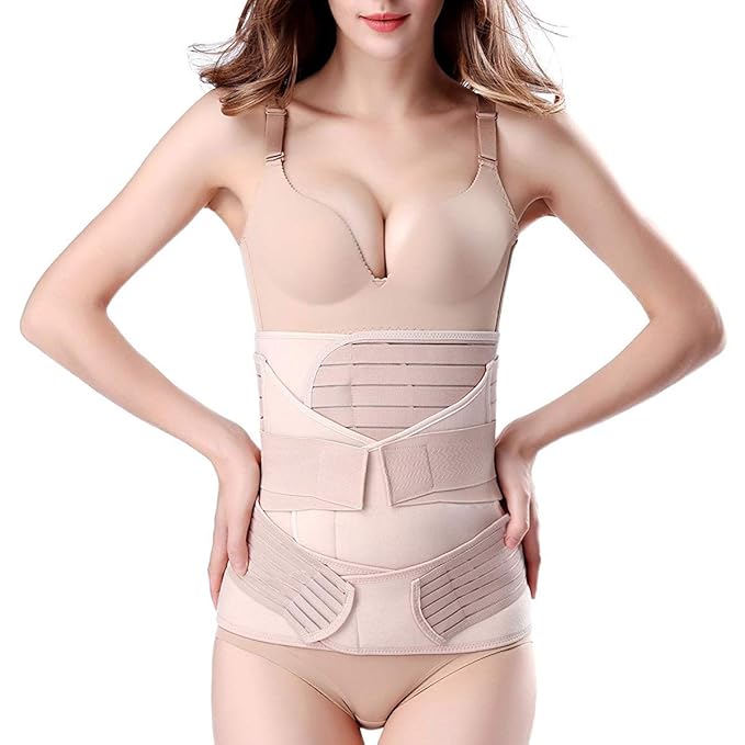 Maternity Asbyfr 3 In 1 Postpartum Belt Girdle Post Belly Belt After Birth Belly Band Belt Cosys Cc