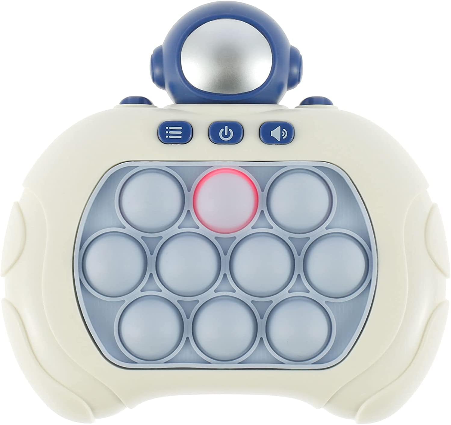 Quick Push Pop It Game with Switching Light Pattern. Light Up Pop It