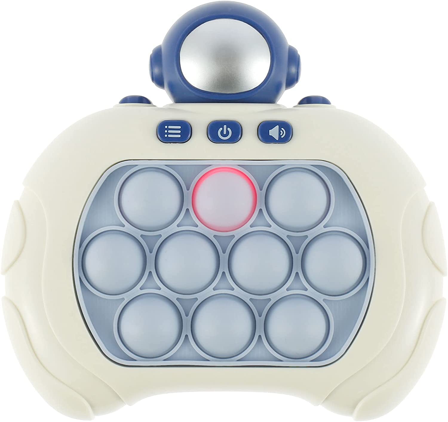 Quick Push Pop It Game with Switching Light Pattern. Light Up Pop It