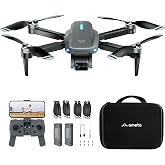Ameta S20 Lite Drones with Camera for Adults 4K, Gift for Kids Beginners | Brushless Motor, 5G FPV Transmission, Foldable RC, 36 Mins Flight Time, Altitude Hold, Headless Mode, Circle Fly, 360&deg; Flips