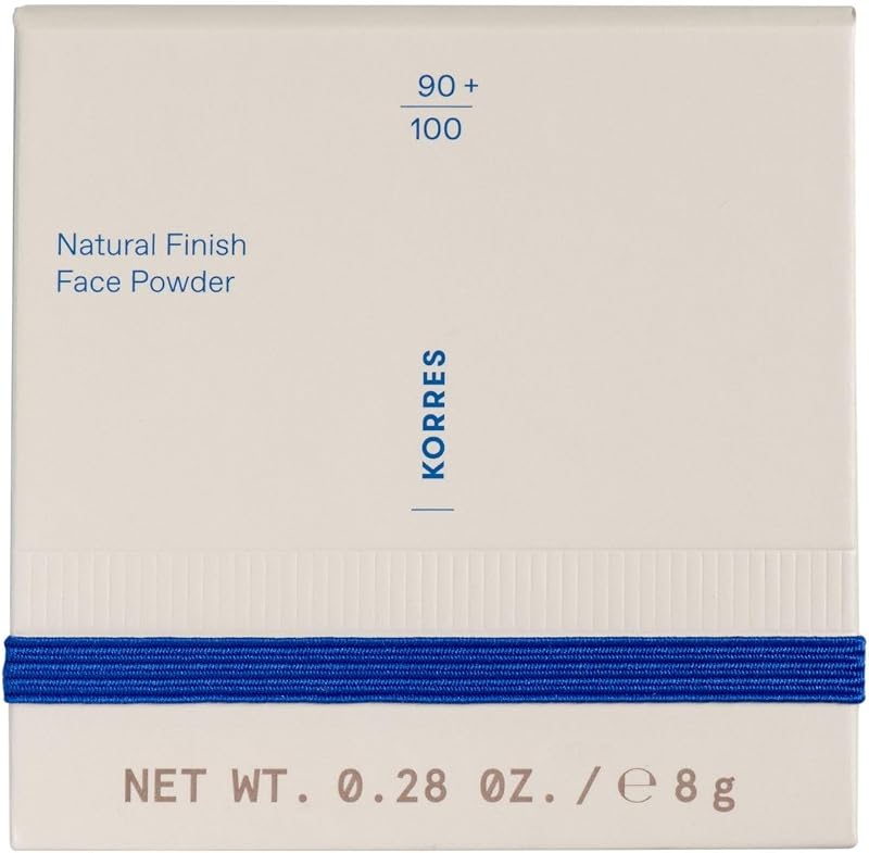 Natural Finish Face Powder Medium 02 - Polvo compacto sedoso para un cutis natural, sin efecto máscara, vegano, 8 g