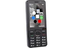 Yoidesu 4G Big Button Unlocked Cell Phone for Seniors with WiFi GPS Bluetooth Camera, Dual SIM Mobile Phone with 3.5 Inch Tou