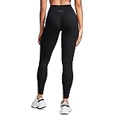 INGIA Womens High Waist No Front Seam Scrunch Butt Leggings Workouts 25 Inches V-Back Scrunch Booty Gym Yoga Pants