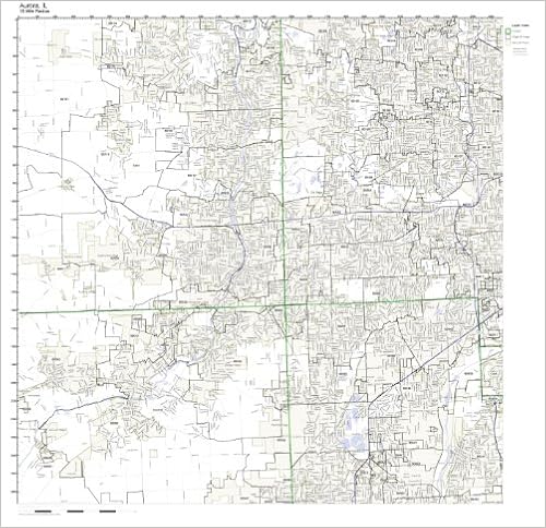 Aurora Il Zip Code Map Aurora, Il Zip Code Map Not Laminated: Amazon.com: Office Products