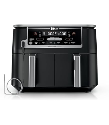 Amazon.com: Ninja DZ201 Foodi 6-in-1 2-Basket Air Fryer with