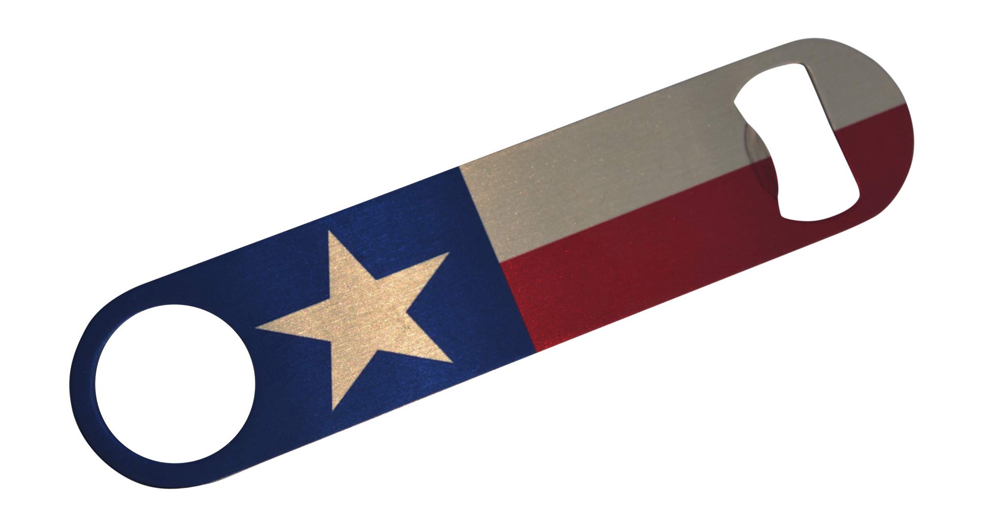 Rogue River Tactical Speed Bottle Opener Heavy Duty Gift For Texan Lone Star State Flag