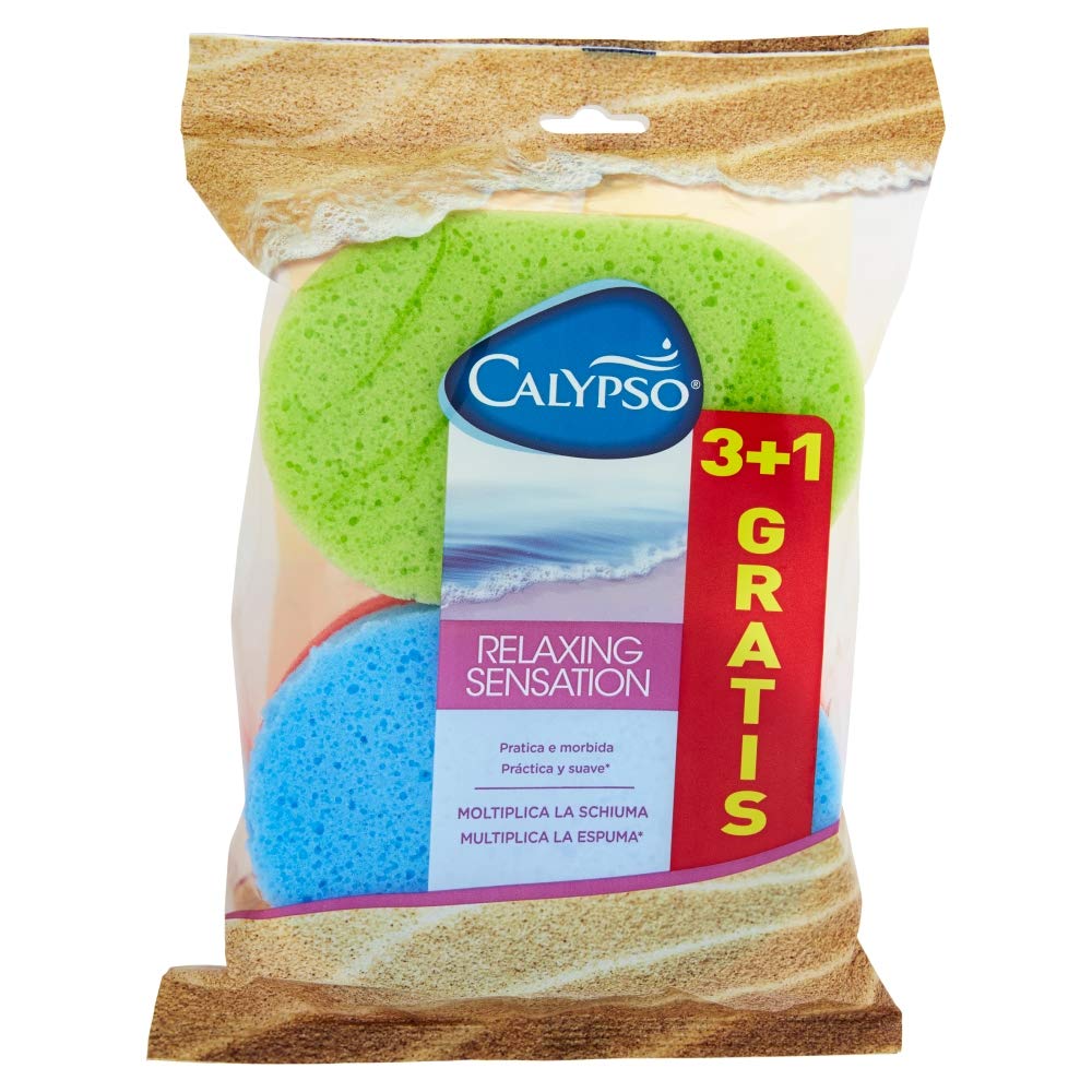 Calypso – Relaxing Sensation, Sponge Soft Multiplies The Foam – 4 Sponges