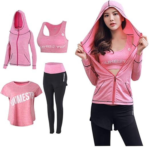 pink and green ladies suits