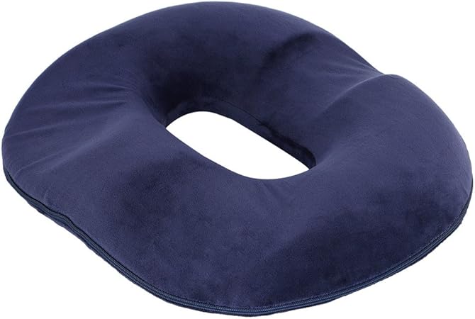 Amazon Co Jp グロング 高反発 ドーナツ型 クッション 座布団 ウレタン素材 腰 お尻への負担を軽減 ドラッグストア