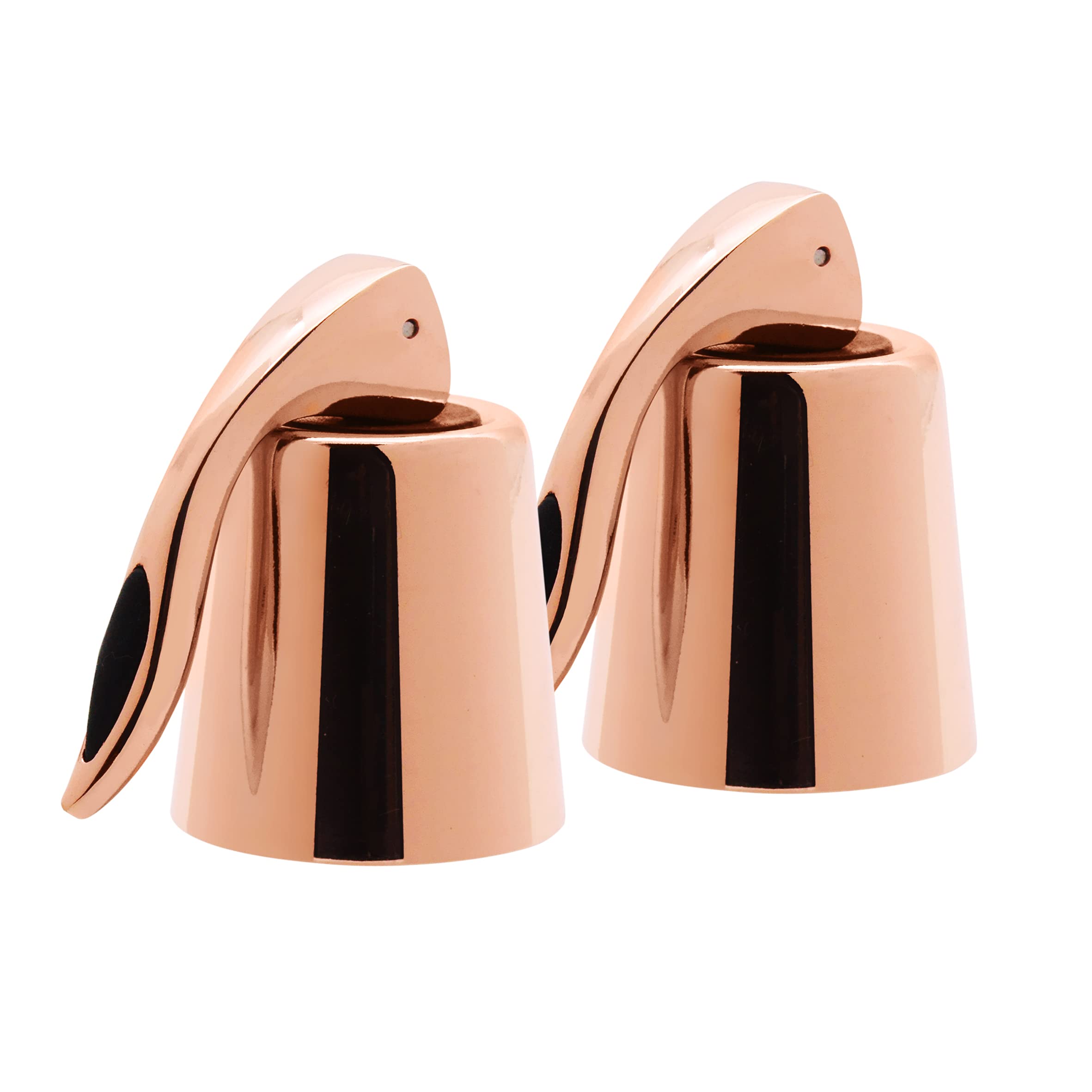 Oggi 7155.12 Bottle Stoppers, Stainless Steel Copper
