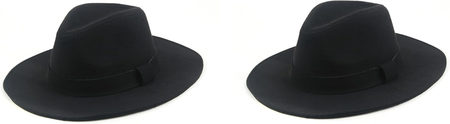 long brim fedora hat