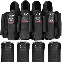 Maddog Pro 4+3 Paintball Harness Pod Pack with