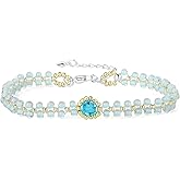 Alaska Bay Blue Ribbon Bracelet, Minimalist Women's Charm Bracelet, Birthday Commemorative Jewelry Gift, Suitable for Women