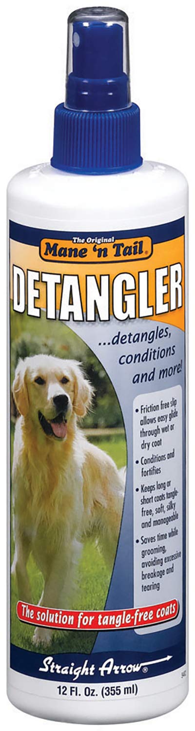 Mane 'n Tail Straight Arrow Detangler for Dog, 12-Ounce