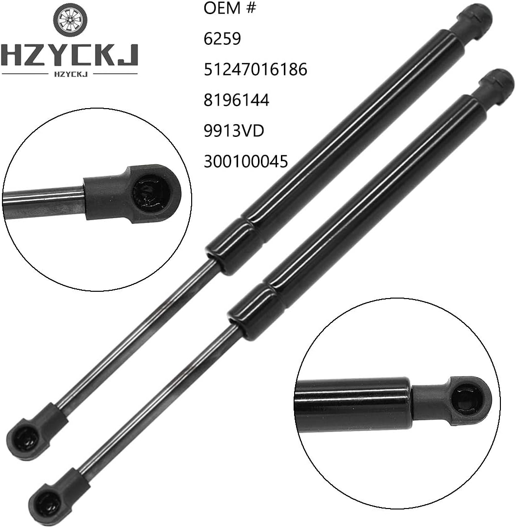 HZYCKJ 1 Pair Tailgate Trunk Lid Lift Support Liftgate Shock Struts Gas Springs Lifts Struts Compatible for BMW E85 Z4 2003-2008 OEM # 51247016186