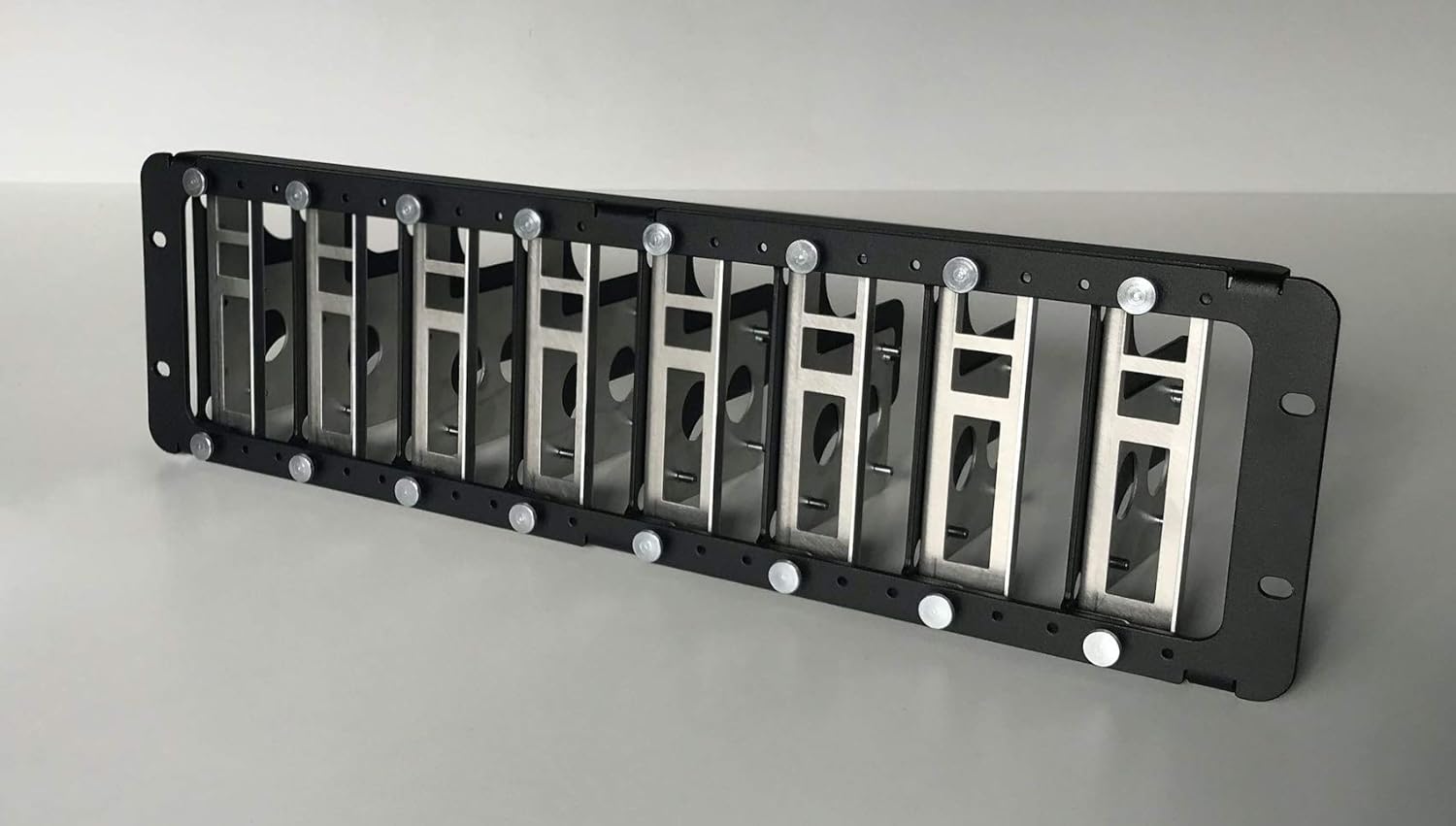 Raspberry Pi rack mount 19 inch 3U to mount 1-8 units (expandable to ...