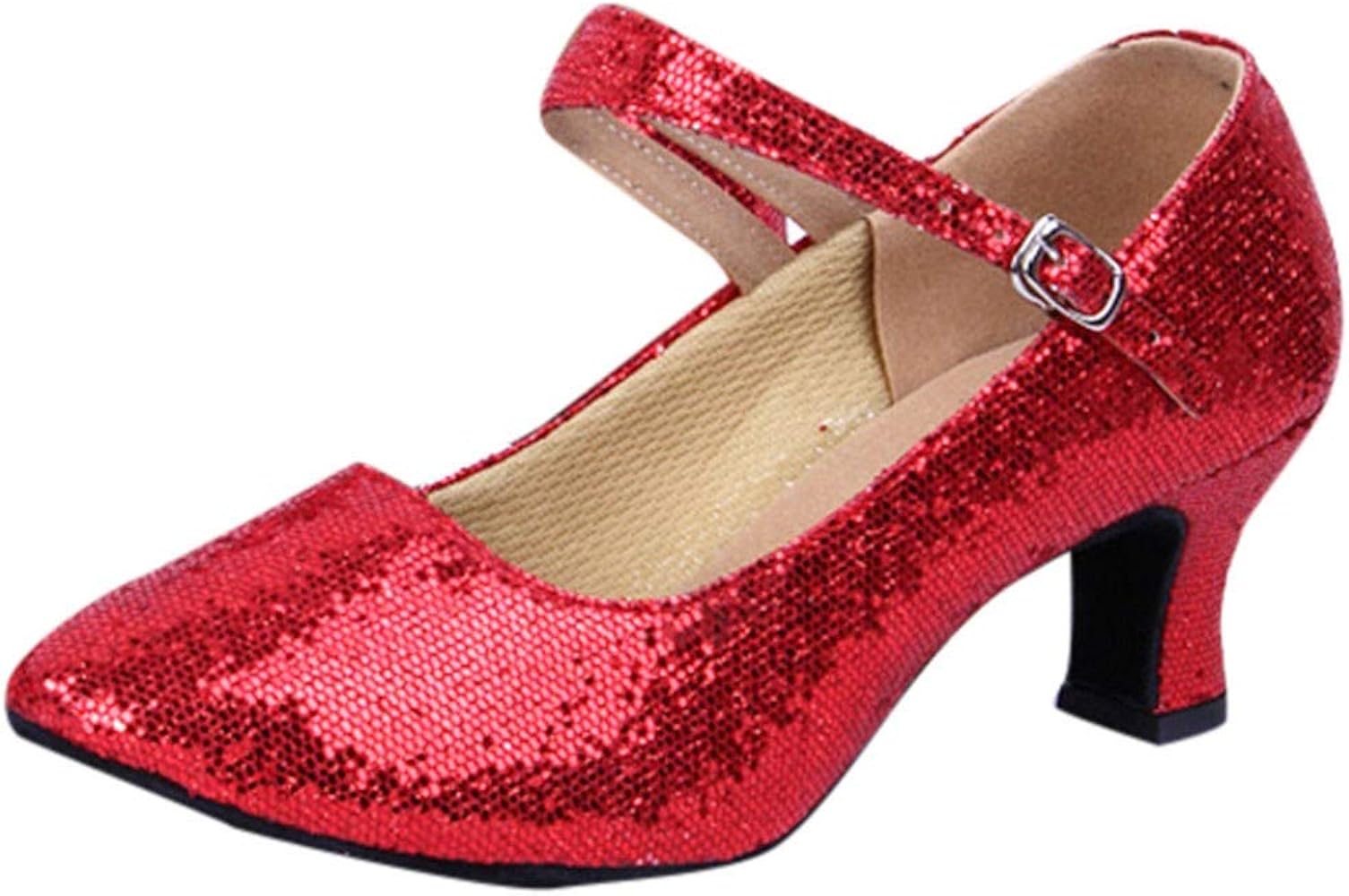 amazon red glitter shoes