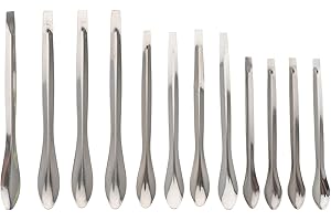 12pcs Measuring Scoop Sampling Spoon Labs Lab Spatula Laboratory Sampling Measuring