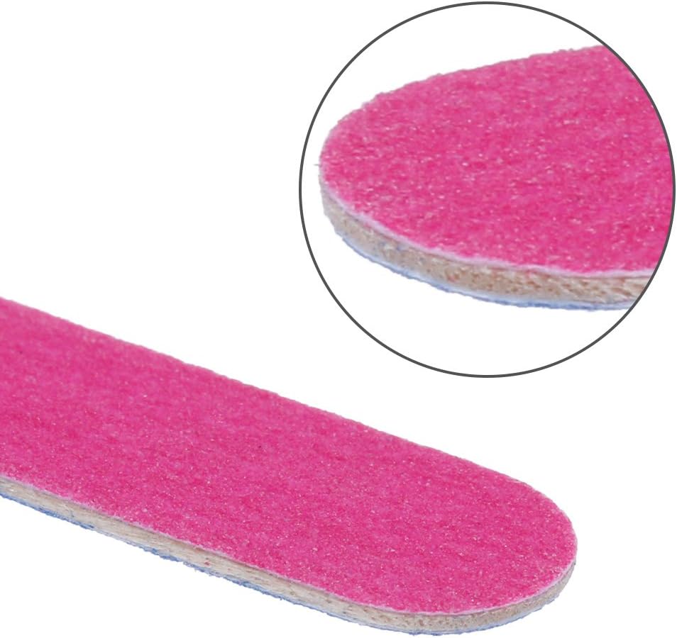 Nail Files, Faburo 100 Pcs Disposable Nail File 180/240, Double Sided Emery Board - Image 5