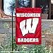 College Flags & Banners Co. Wisconsin Badgers Garden Flag
