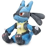 Pokemon Center: Sitting Cuties: Lucario Plush # 448 - Generation 4-6 in
