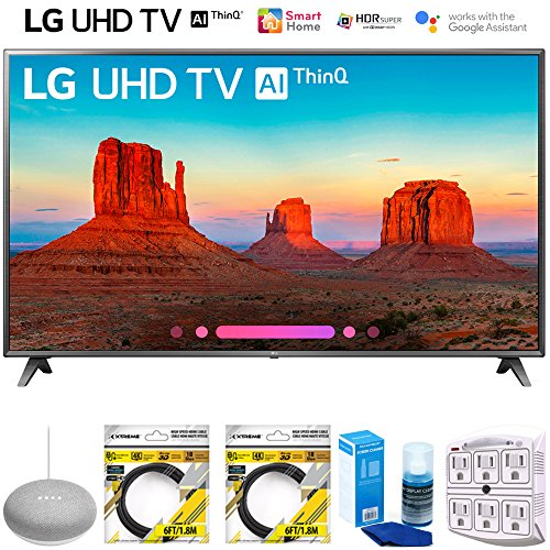 LG 75UK6570PUB 75" Class 4K HDR Smart LED AI UHD TV w/ThinQ 