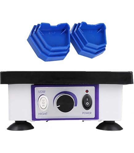 JT-51 Dental Lab Vibrator – 150W, 110V, Square Quartet Plaster Oscillator With Adjustable Speed, Max Load 3kg