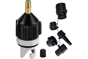 Senbaler SUP Pump Adaptor,Inflatable Boat Air Valve Adapter,Paddleboard Air Nozzle,Multifunctional Conversion Head
