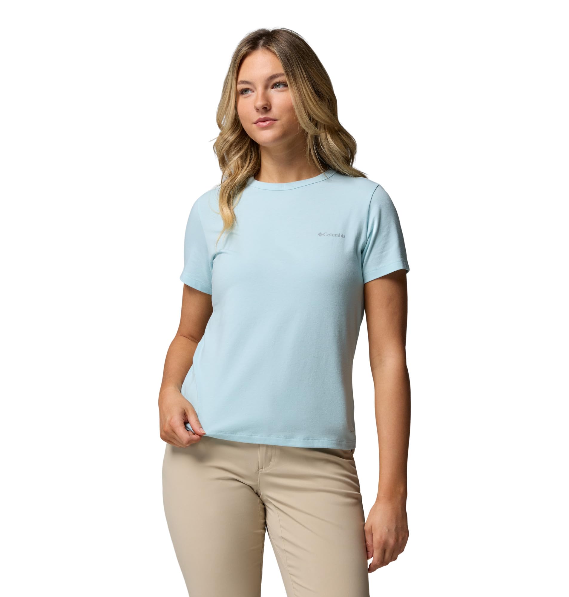 Columbia Women’s Sun Trek Short Sleeve II, Marine Light, X-Large