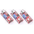 DEVMO 3PCS Mic Microphone Sensor High Sensitivity Sound Detection Module Compatible with A-rduino PIC AVR