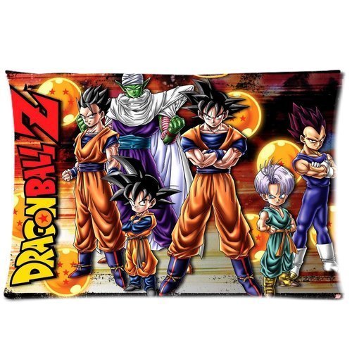 Dragon Ball Z Anime Manga Japan Custom Pillowcase Cover Two Side Picture Size 16x24 Inch ##