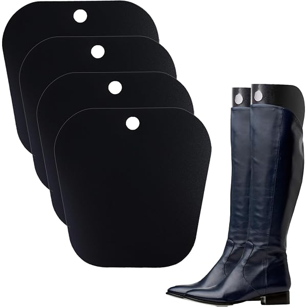 Nudiuhis Bolsas De Almacenamiento Para Botas Altas Y Cortas - Set De 4 Fundas Transparentes Impermeables (2 Grandes + 2 Pequeñas) Con Asa De Transporte