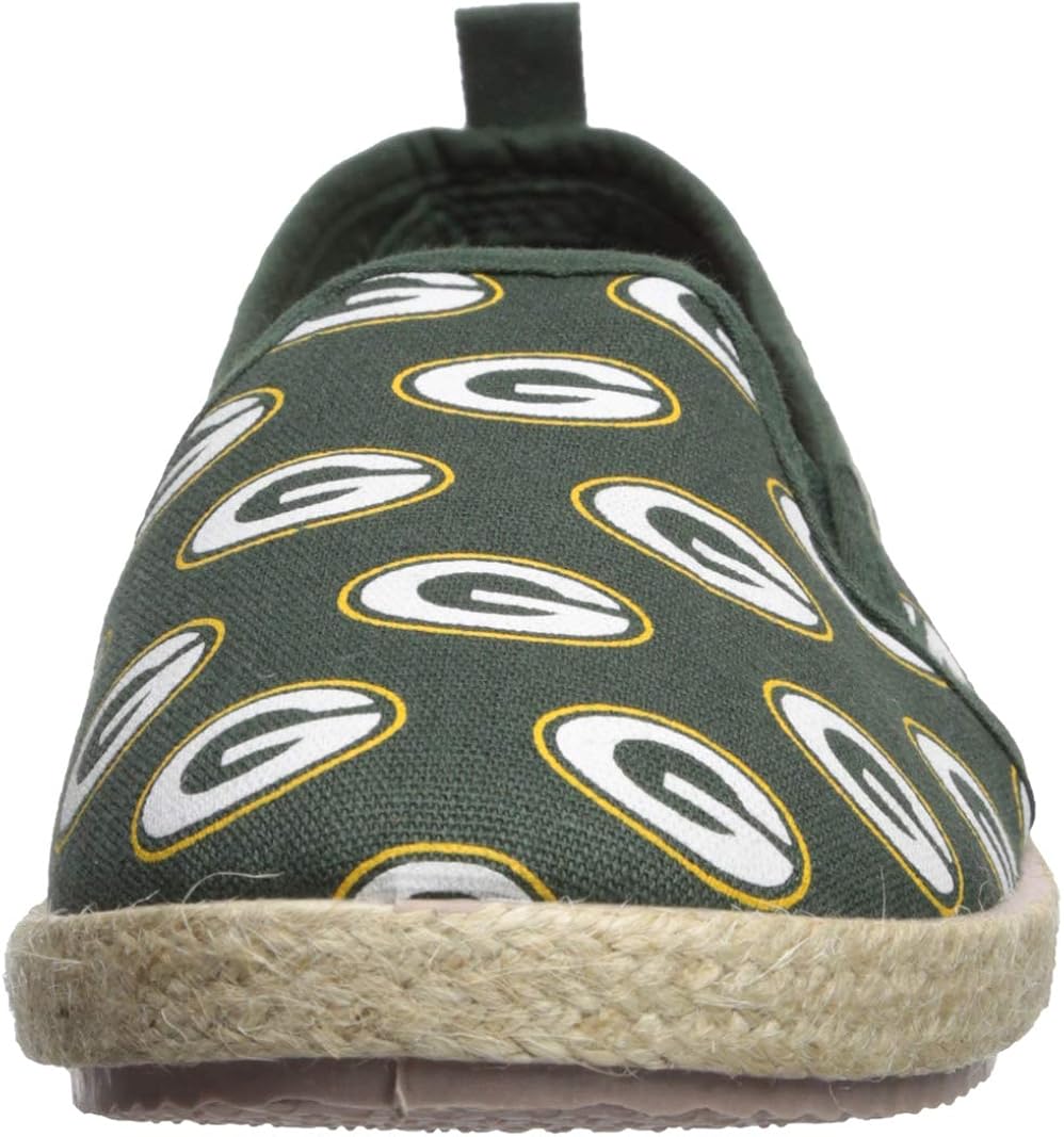 FOCO NFL Womens Espadrille Canvas Shoe - Womens : Clothing