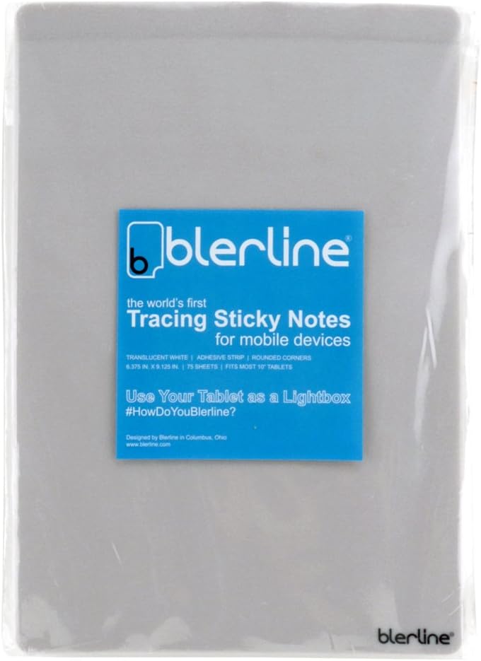 Blerline Tracing Notes 10 Inch 75 Sheets